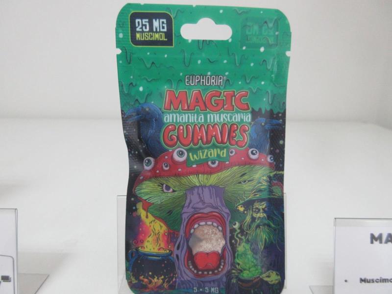 EUPHORIA MAGIC GUMMIES Wizard, Želé s muscimolem