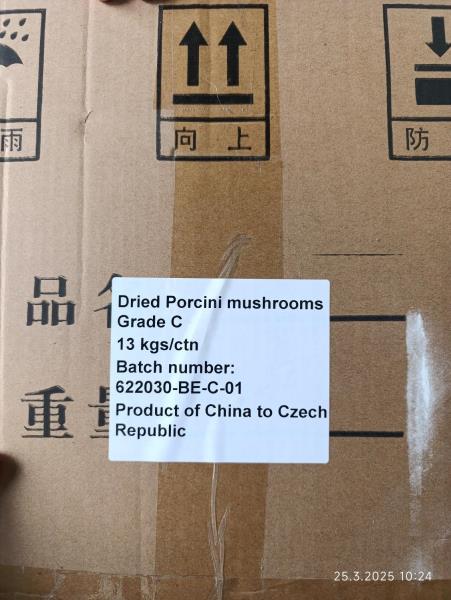 Dried Porcini mushrooms Grade C