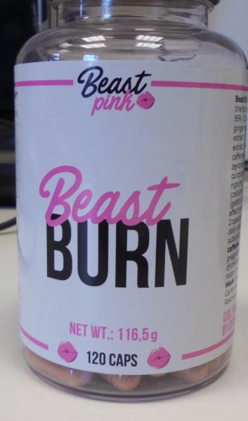 Beast BURN 120 caps ,116,5 g