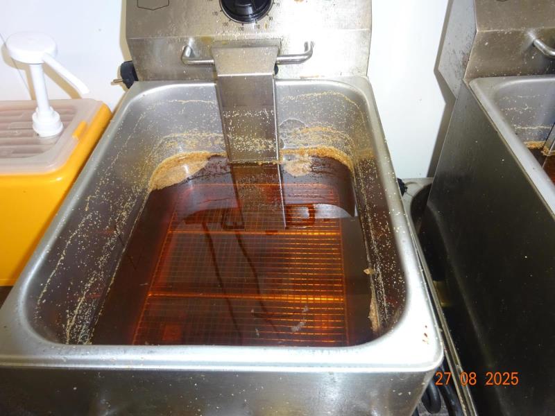 Používaný fritovací olej