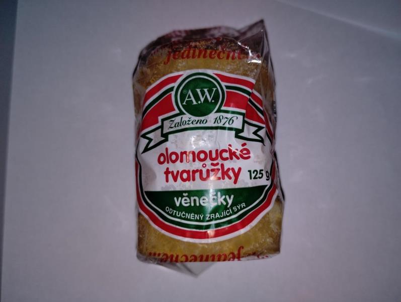 A.W. olomoucké tvarůžky věnečky